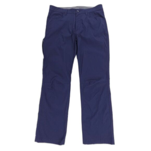 EDDIE BAUER Tech Cargo Utility Nylon Pants Gorpcore Outdoor Casual Navy 34x30 - Picture 1 of 7
